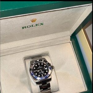 Rolex style BATMAN watch